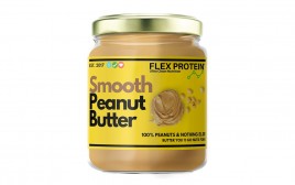 Flex Protein Smooth Peanut Butter   Glass Jar  500 grams
